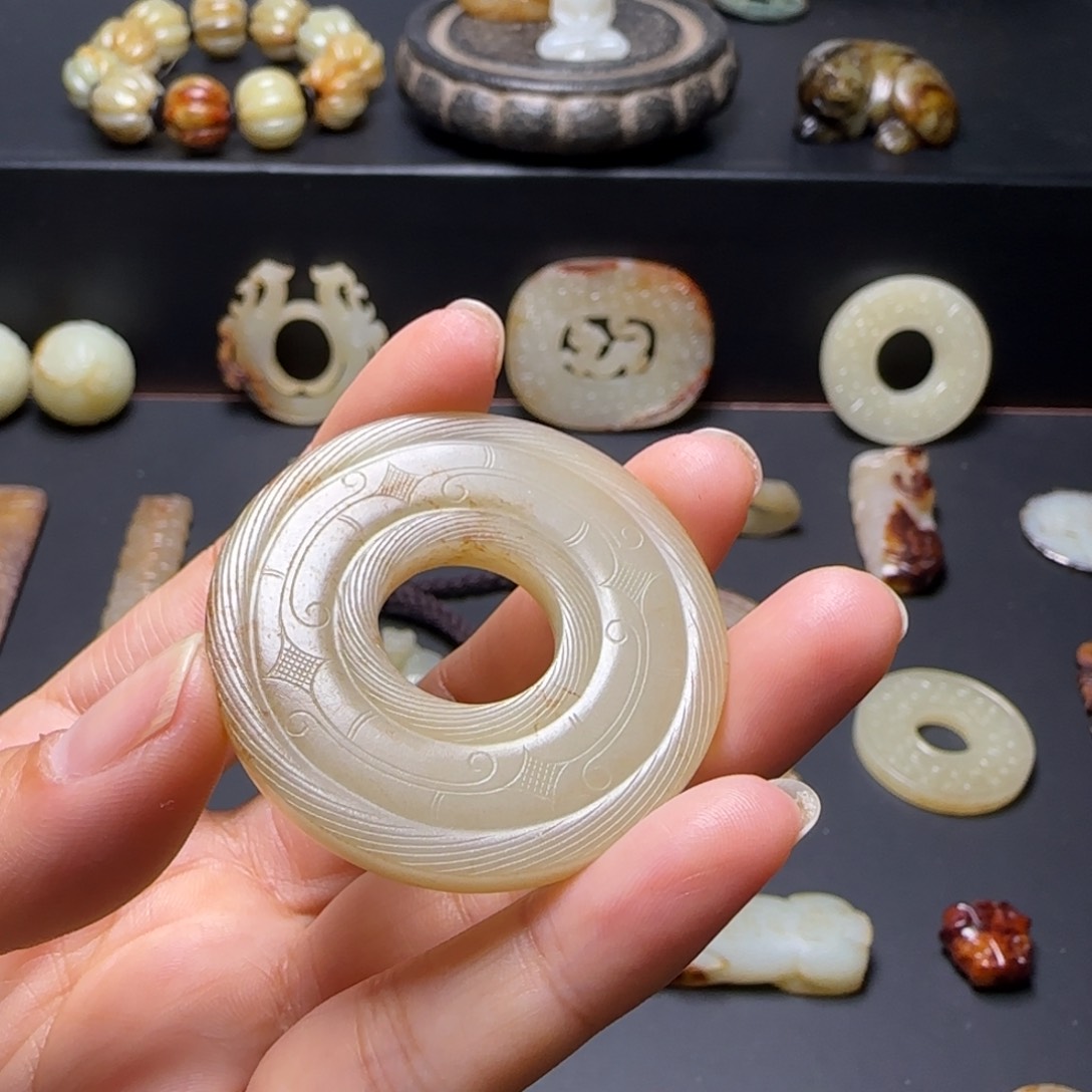 和田玉吊坠(不含链)未镶嵌