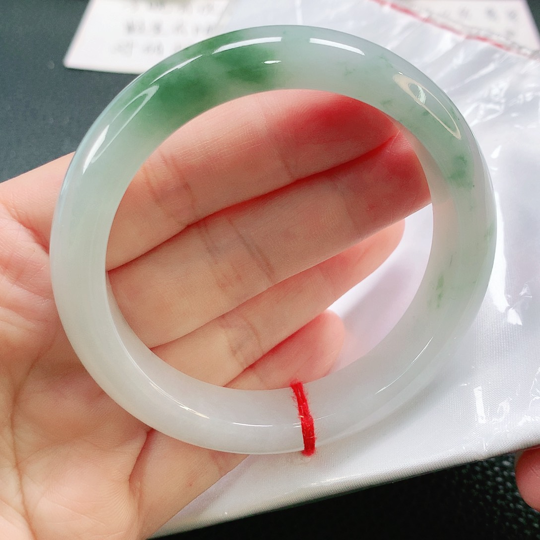 未镶嵌手镯翡翠57.5正