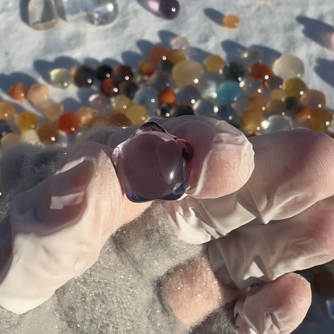 紫晶珠宝半成品未镶嵌紫水星星