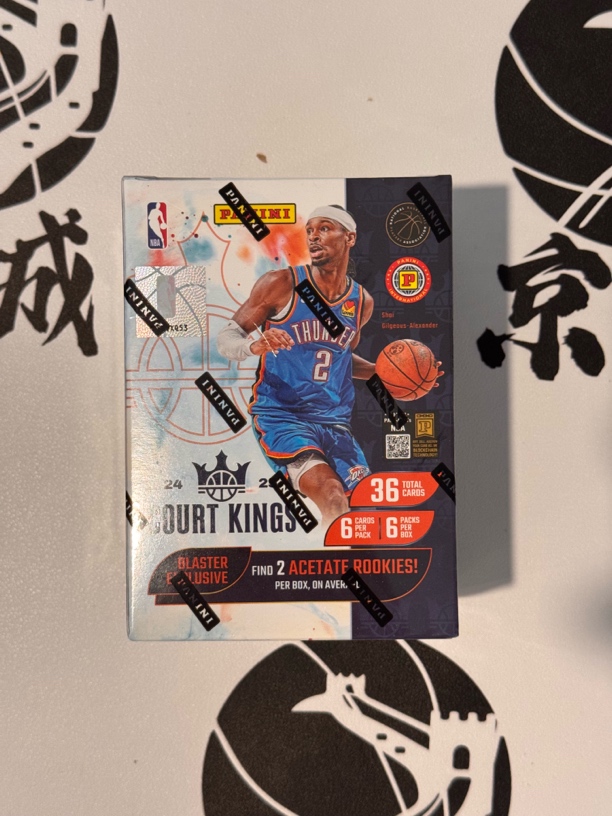 【直播拆盒】2024-25 court kings 油画手雷盒 球星卡 拆卡