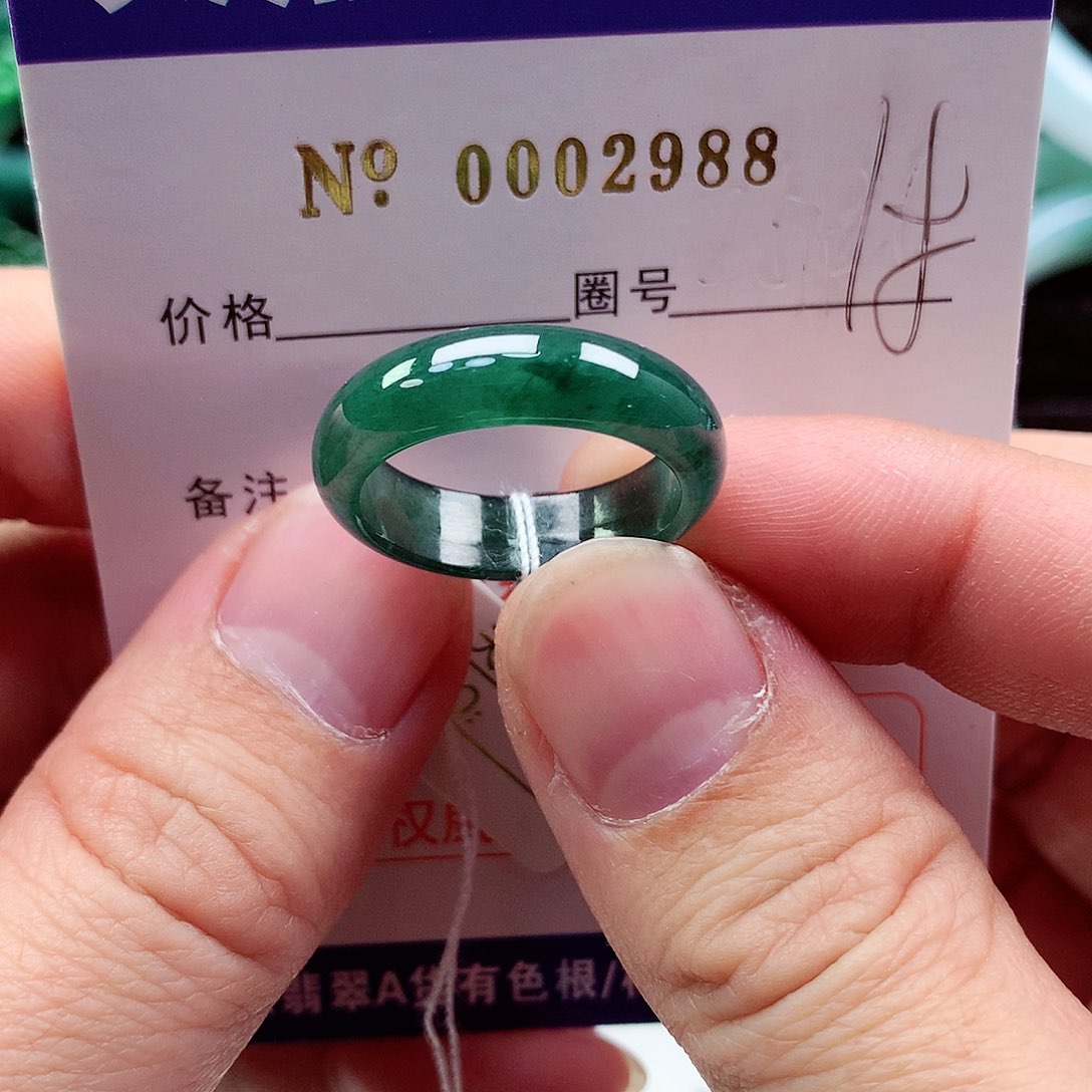 【闪购商品】翡翠戒指未镶嵌天然