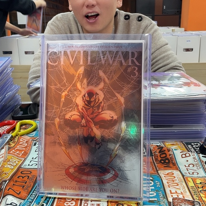 钢铁蜘蛛侠内战泊闪