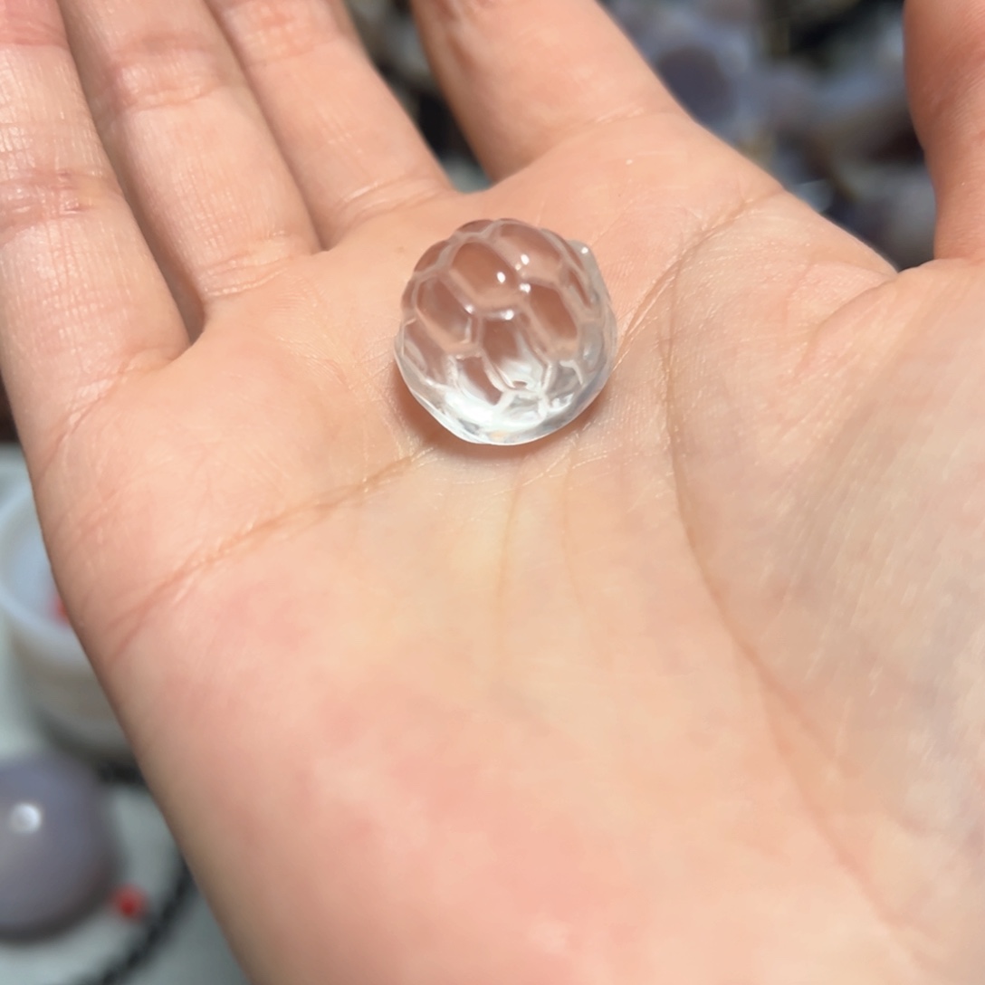 玛瑙/玉髓天然好运未镶嵌
