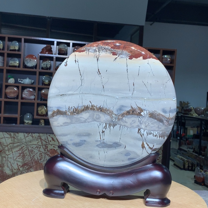 ，广西国画石摆件，收藏观赏送礼