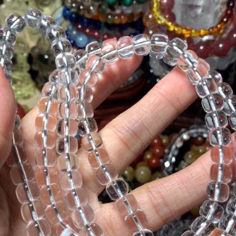 水晶佛珠未镶嵌姗**姐8mm苹果珠佛珠计算器