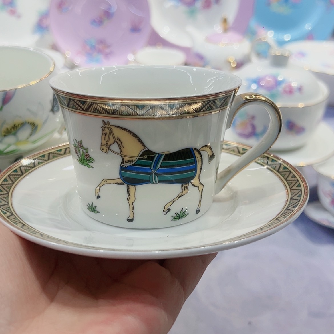 【闪购商品】骨瓷咖啡杯碟