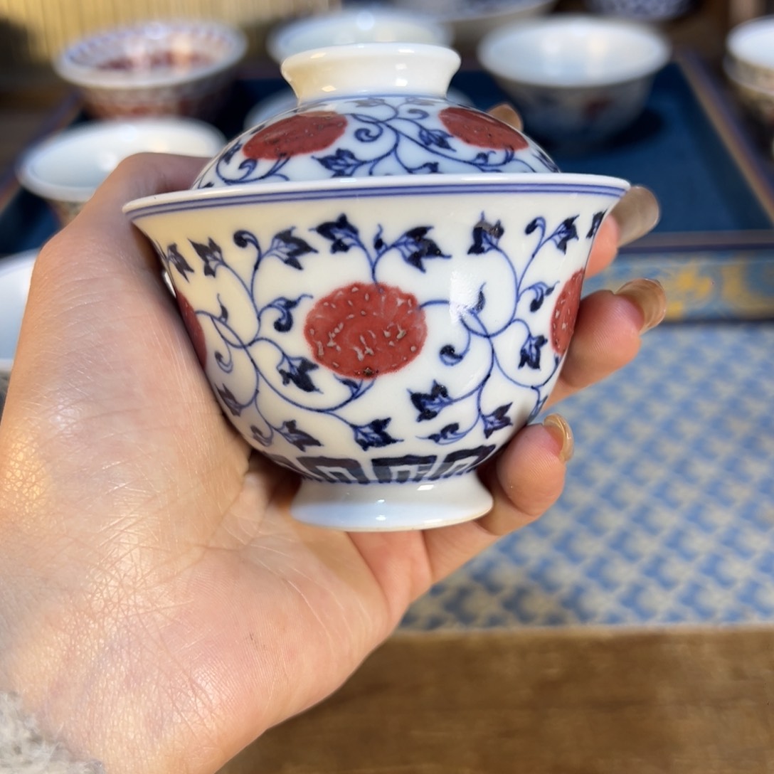 摆件景德镇手工手绘陶瓷
