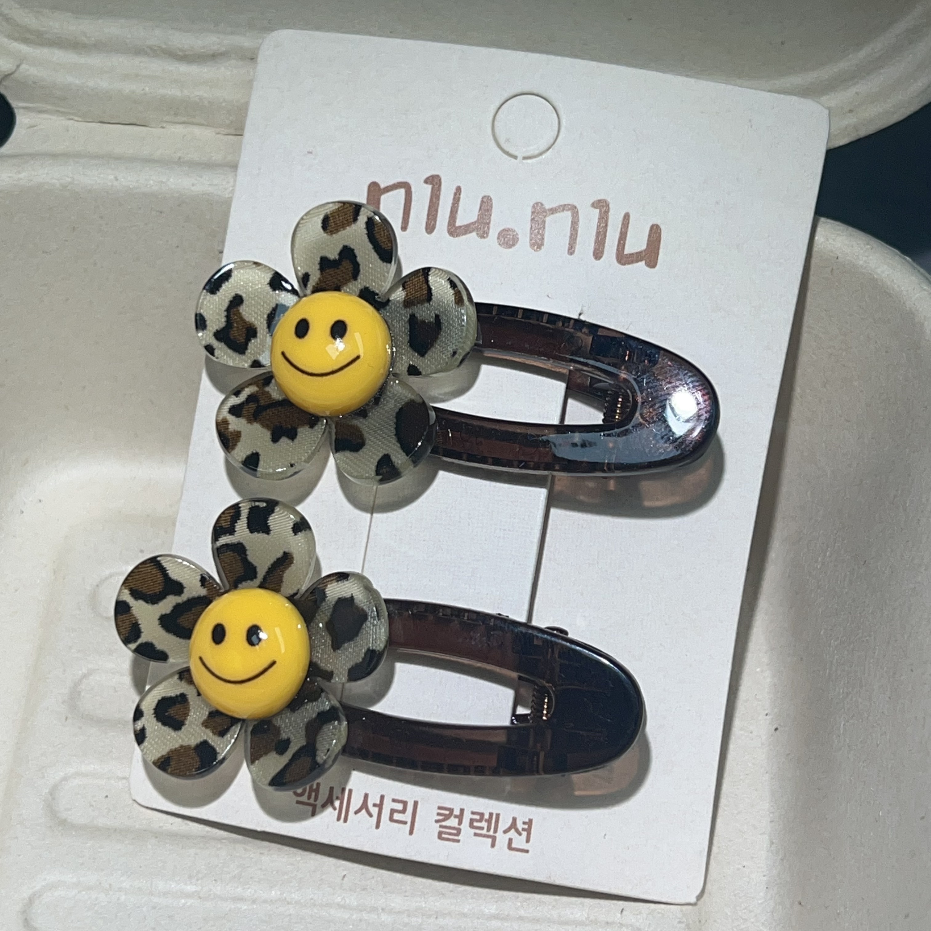 【颖彩家】K320钻钻无痕夹对夹发饰边夹一对