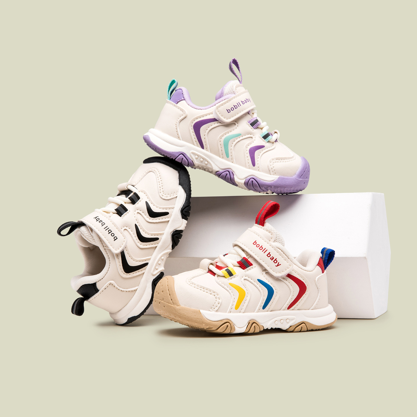 斑马波比秋季儿童学步鞋男女宝鞋宝宝鞋小童透气秋季休闲鞋BM510