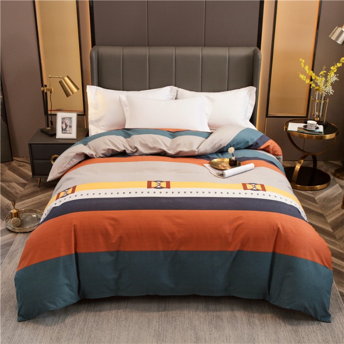 【纯棉单被套】2025秋冬新款加厚纯棉磨毛单被套全棉单双人被套柔软