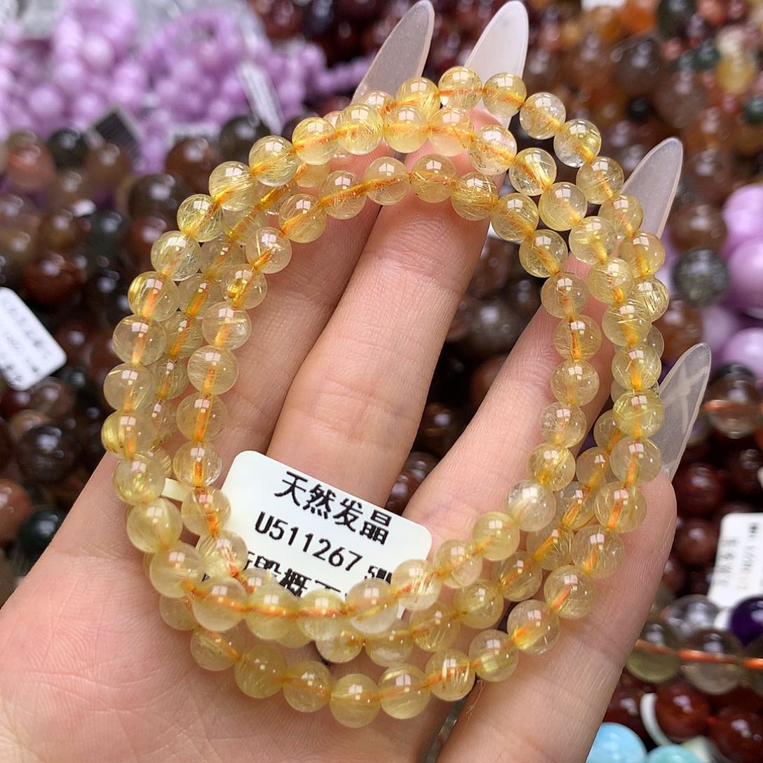 水晶手链未镶嵌手链