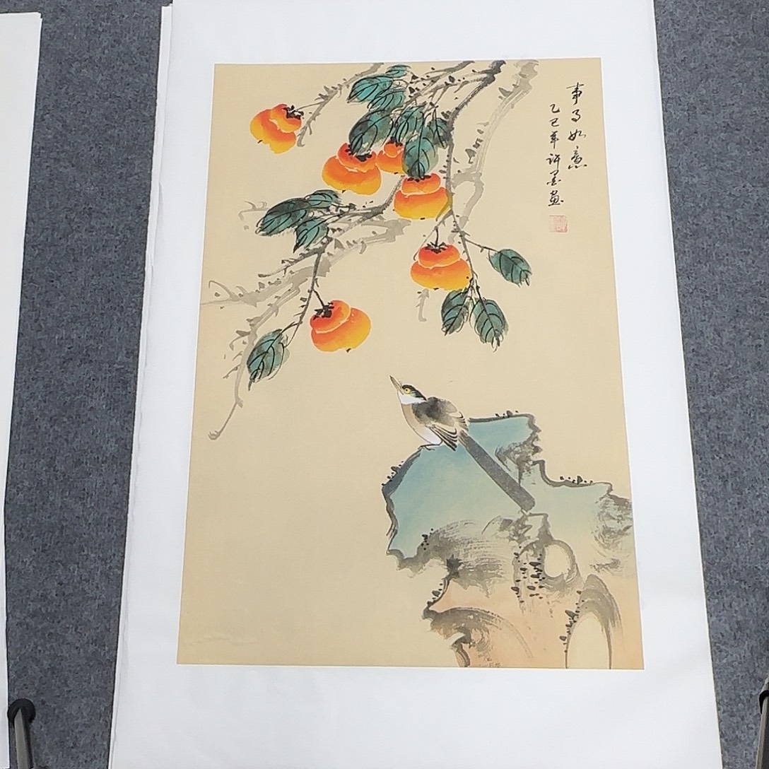 国画68*45纯手绘许墨