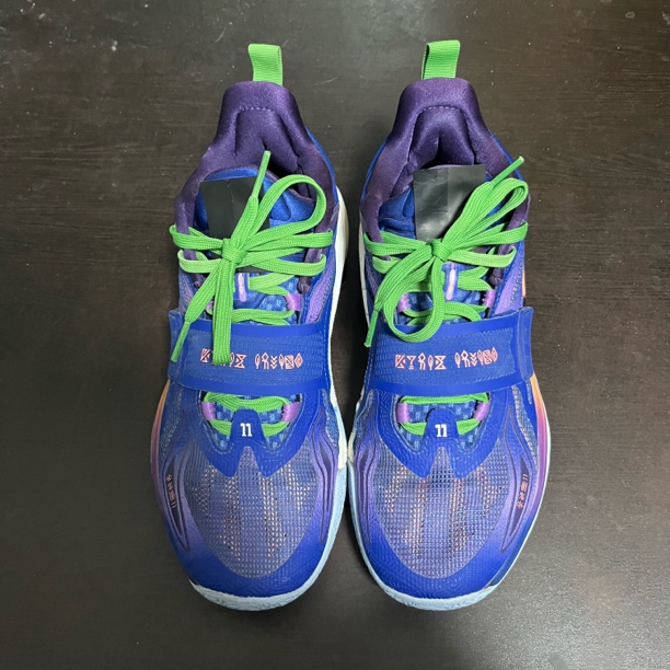 欧1紫色 43码原盒 正品篮球鞋