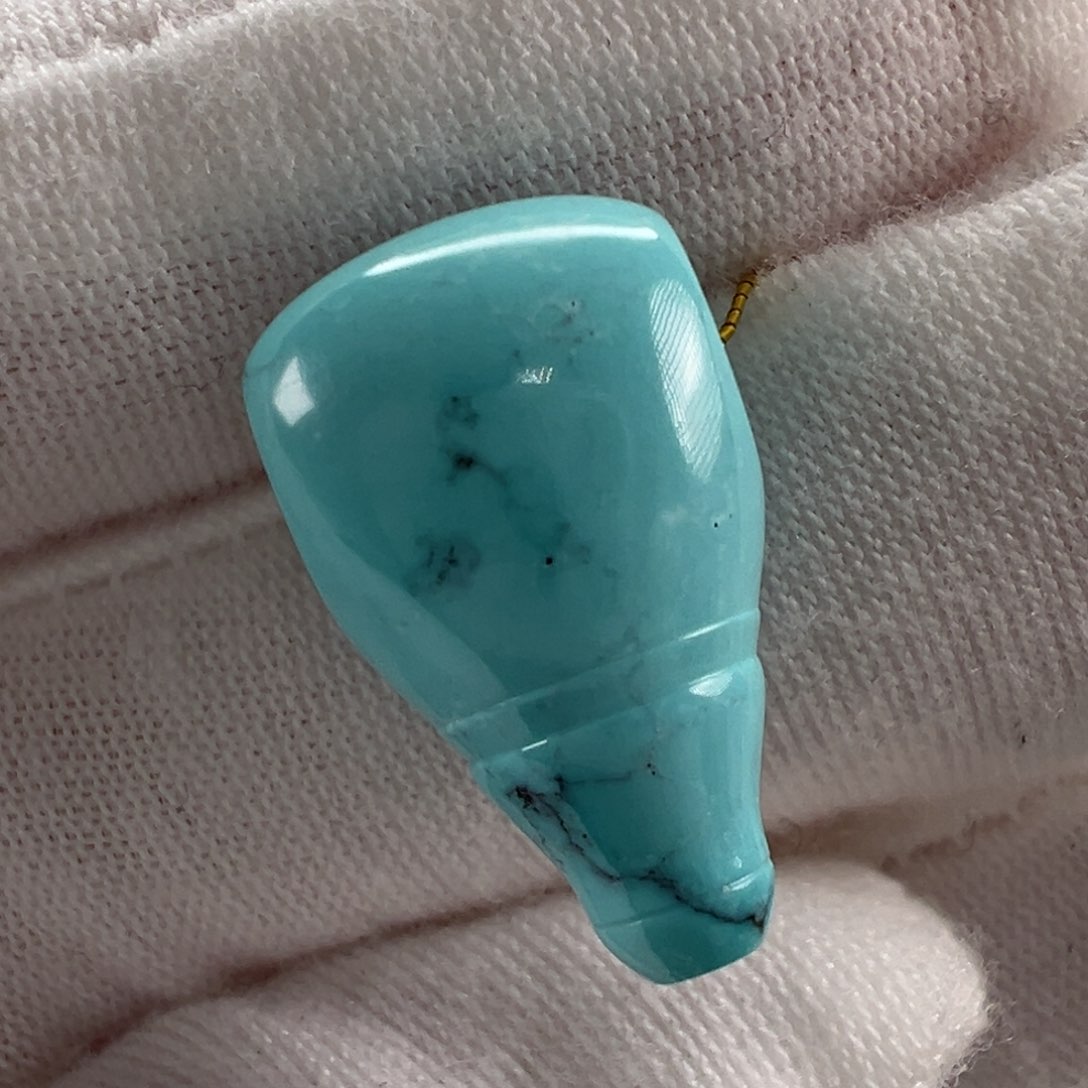 未镶嵌绿松石配饰11mm