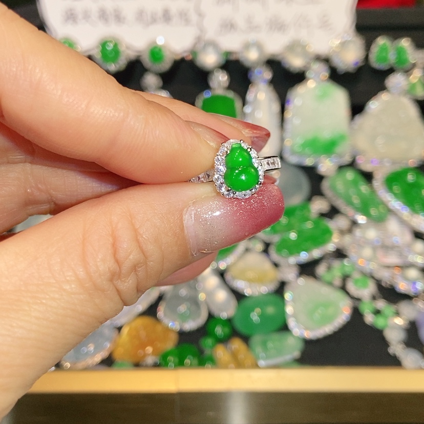 【闪购商品】未镶嵌戒指翡翠天然翡翠