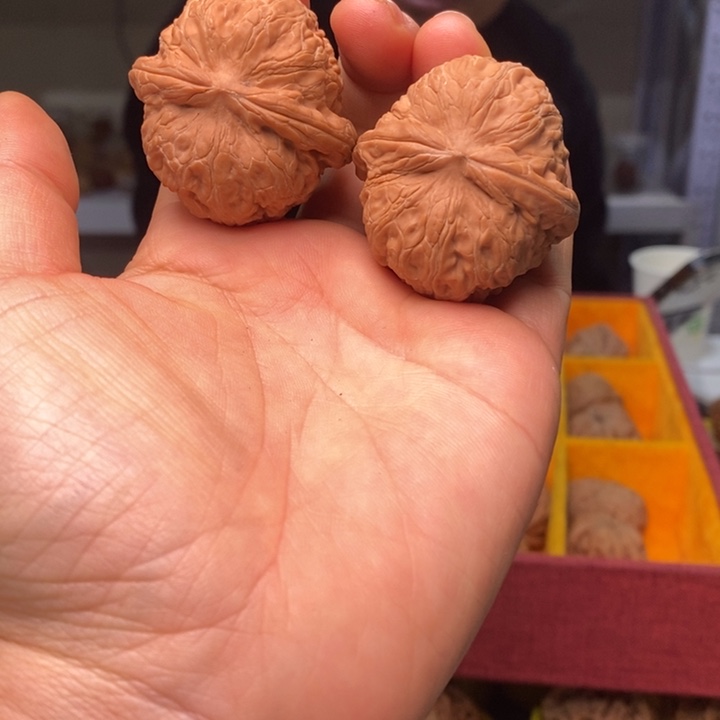 吊坠文玩核桃文玩核桃元宝41～