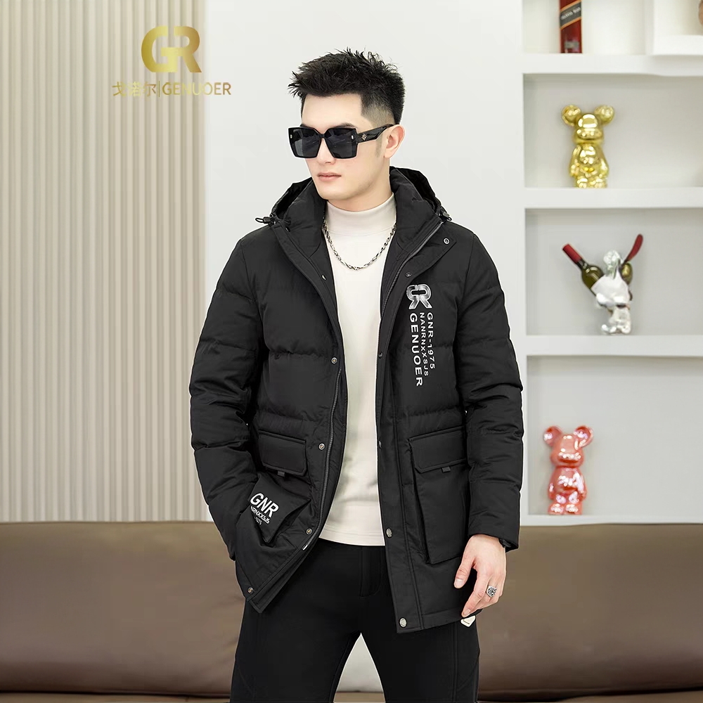 戈诺尔时尚保暖外套中长款冬季休闲