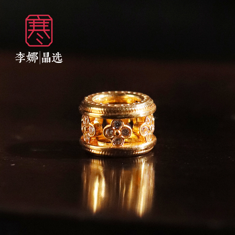 【李娜晶选】18K莫桑镂空万花筒 J1-115