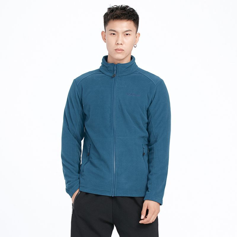 TOREAD/探路者抓绒衣男女同款户外休闲保暖外套立领户外运动