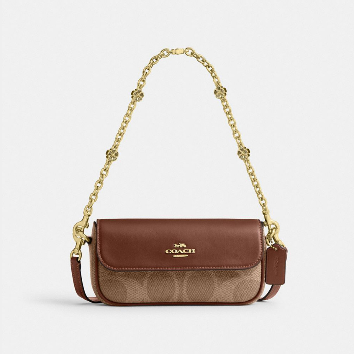 COACH｜【全国联保】蔻驰经典标志HAILEY翻盖手袋CBJ14