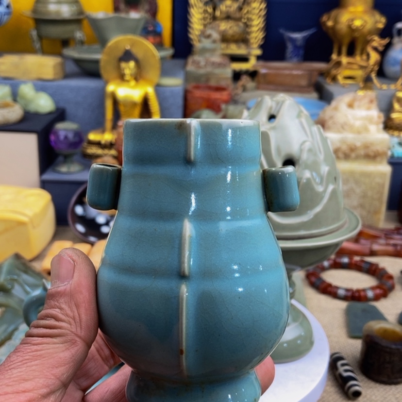 【闪购商品】摆件高古瓷五大名窑