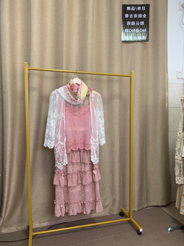 品牌孤品/日单/毛衣外套亚文华涩谷辣妹日系吊带连衣裙短裙