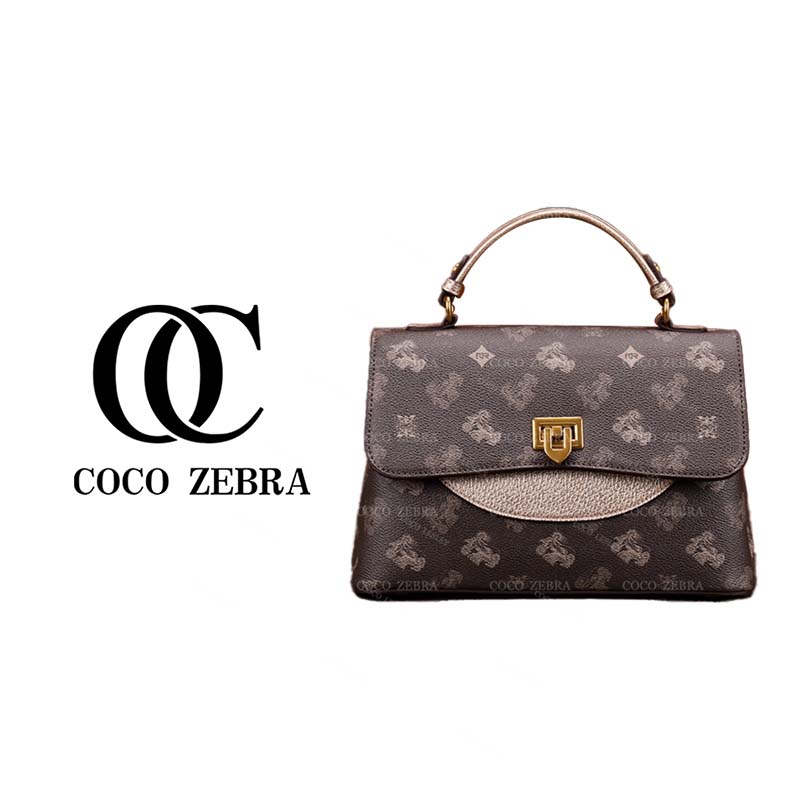 经典时尚百搭包包5818深棕色