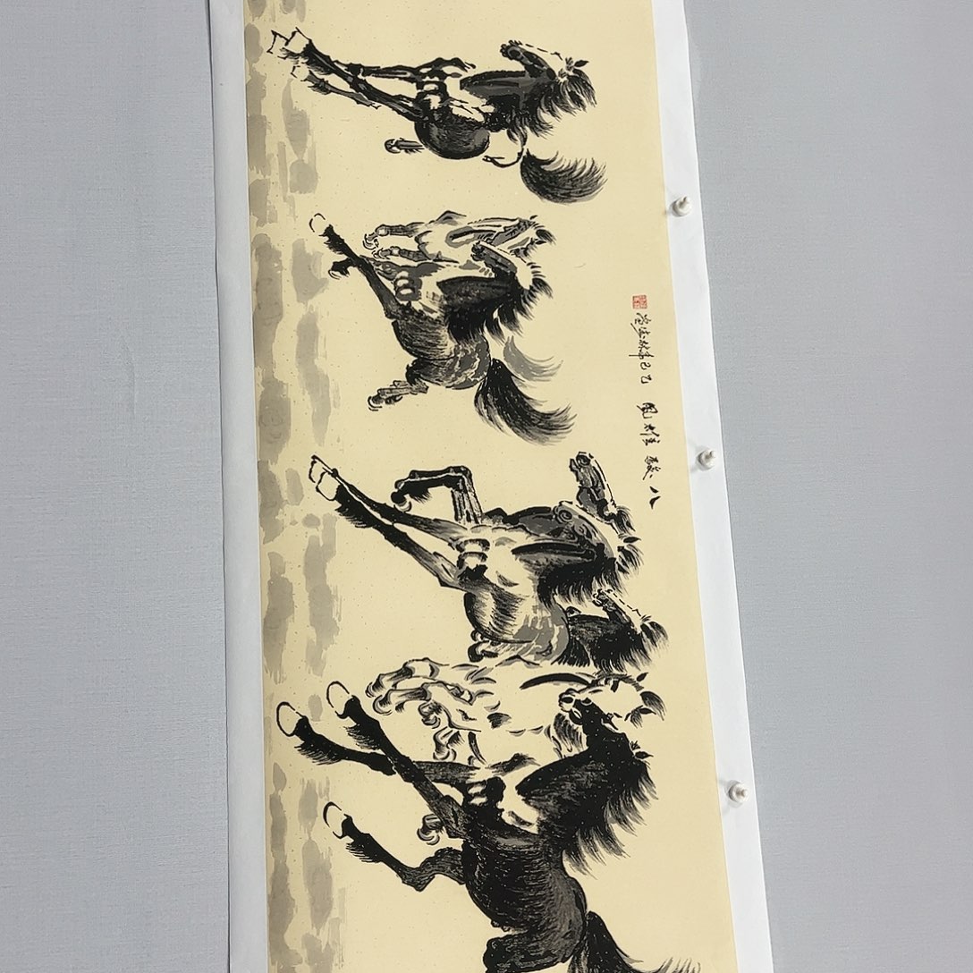 国画国画作品宣纸纯手绘