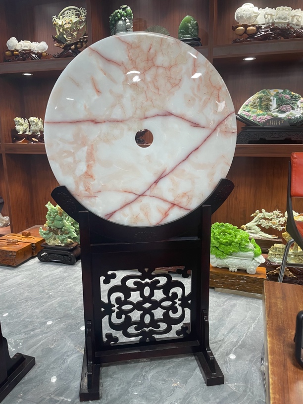 摆件新中式玄关山水摆件办公室摆件