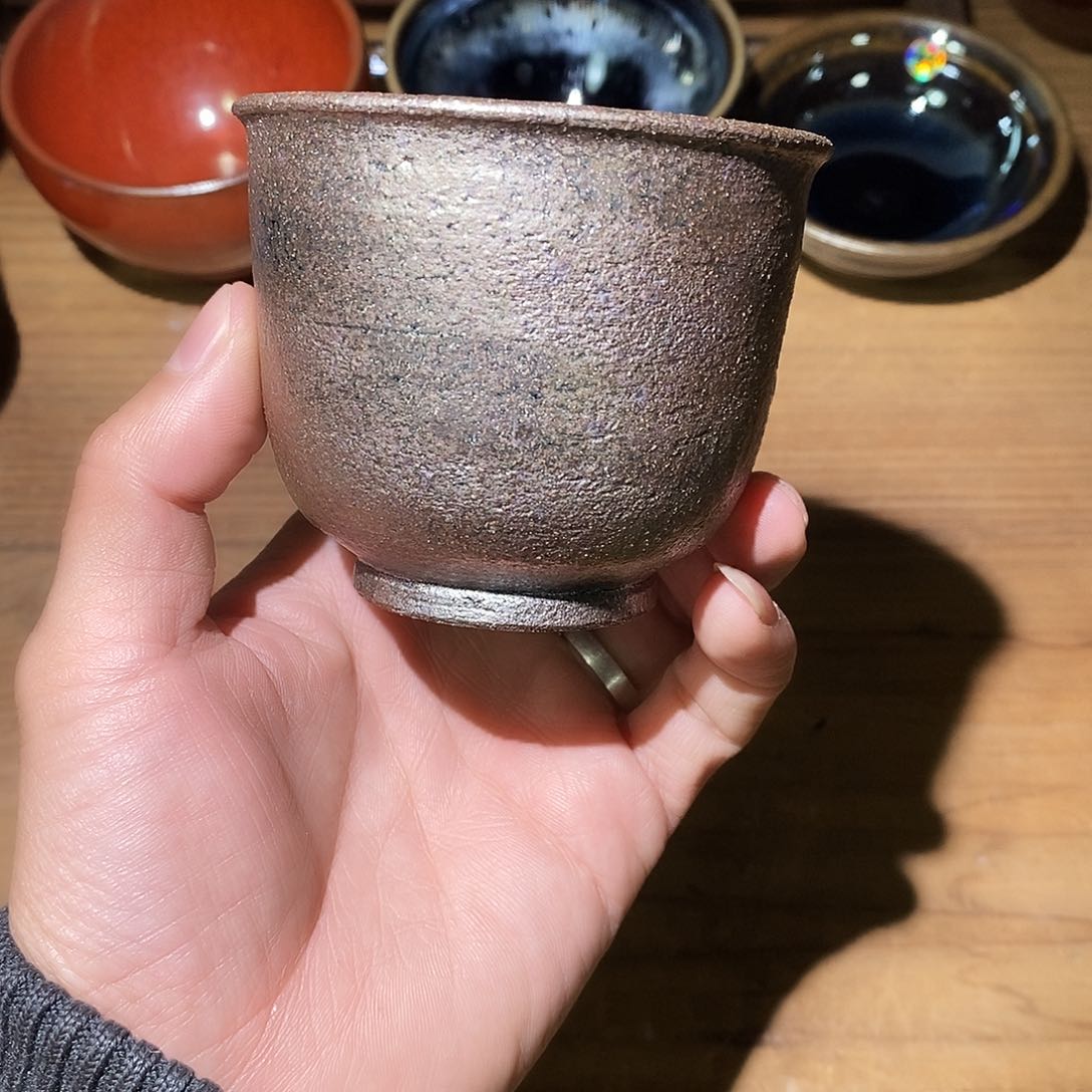 茶盏建盏手握一个