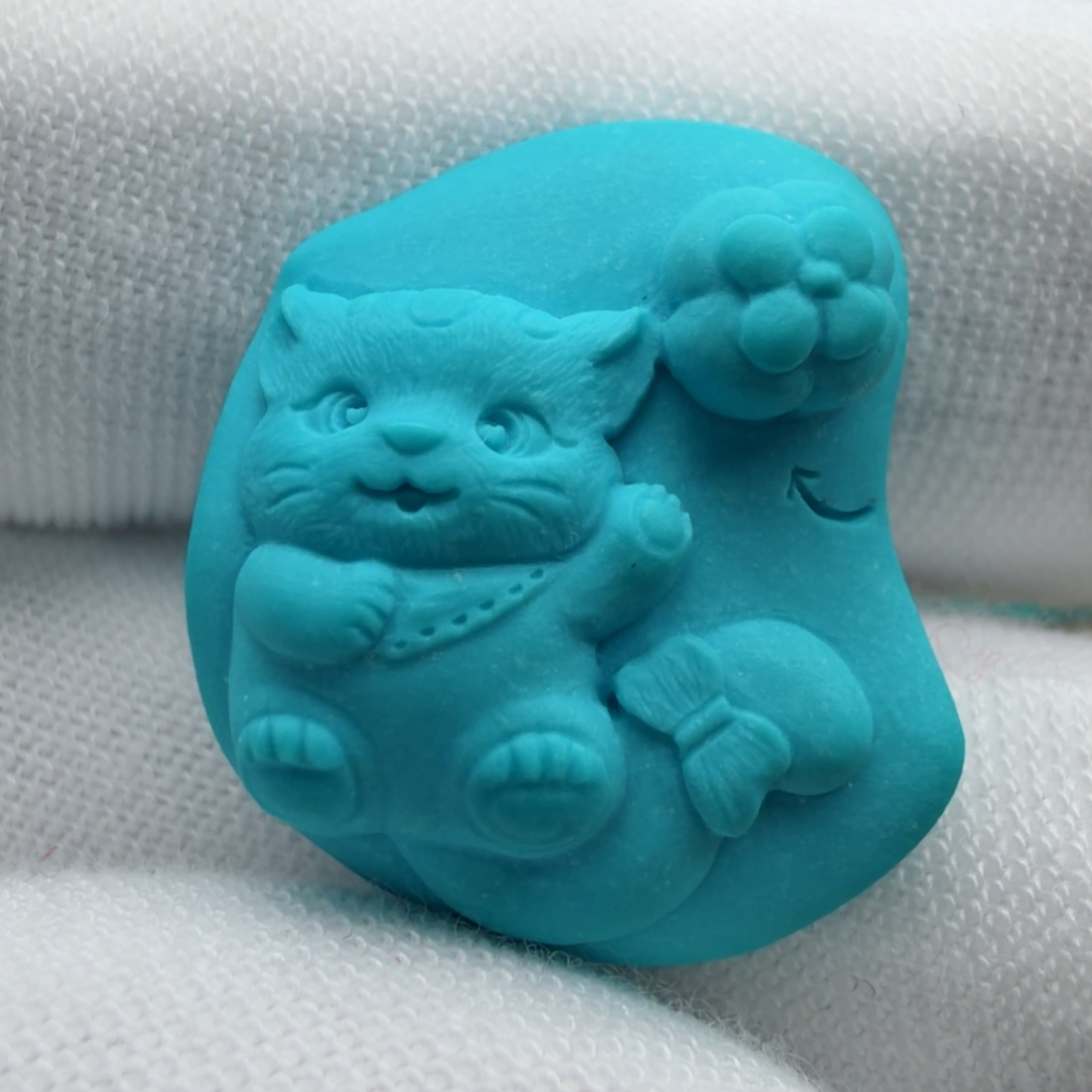 绿松石未镶嵌珠宝奇石