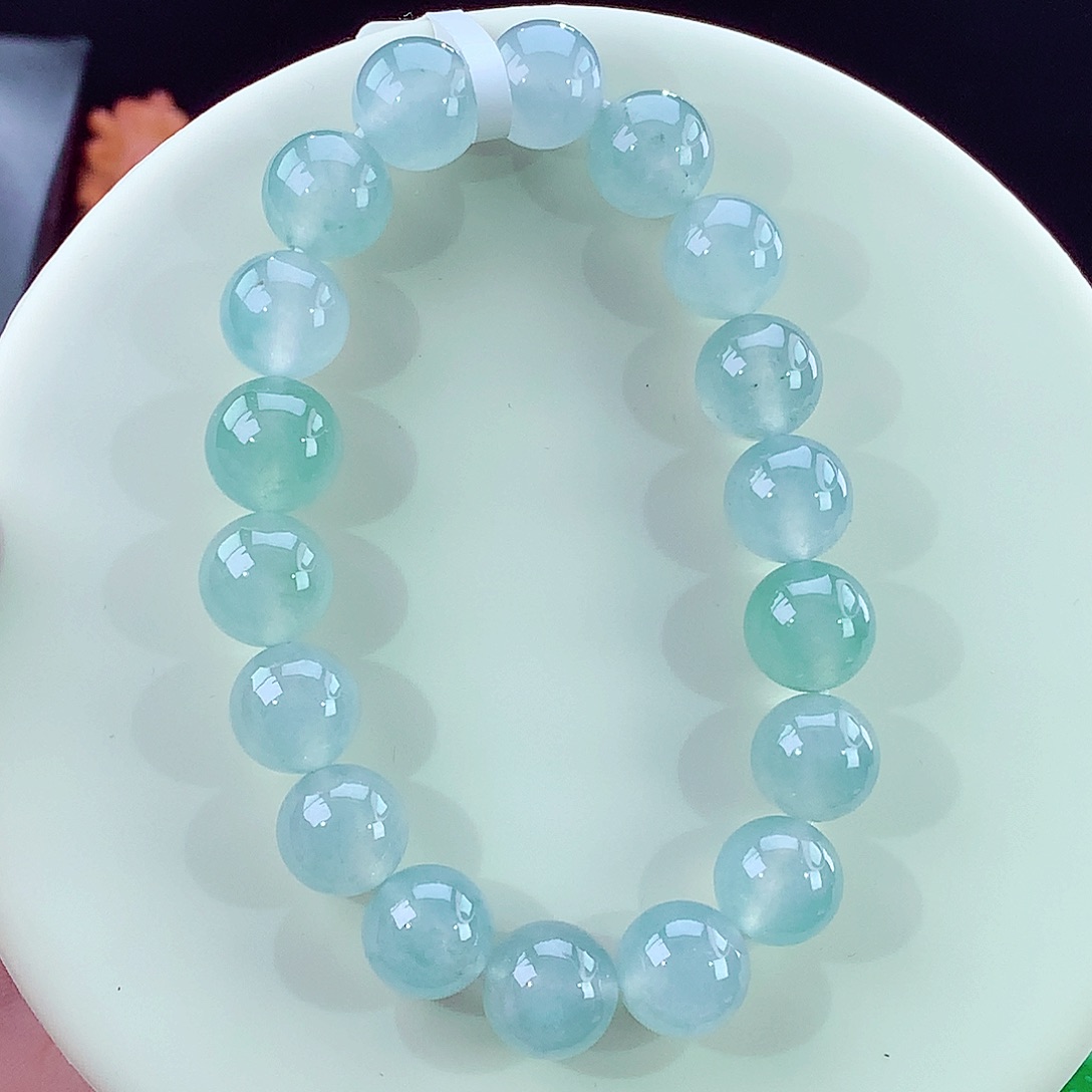 翡翠未镶嵌手链卡11