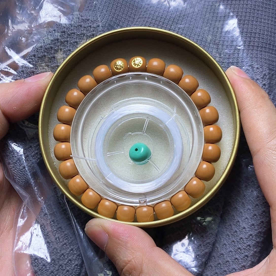 猴头核桃手串双18k金标毕业小老邢尺寸9+全品64号