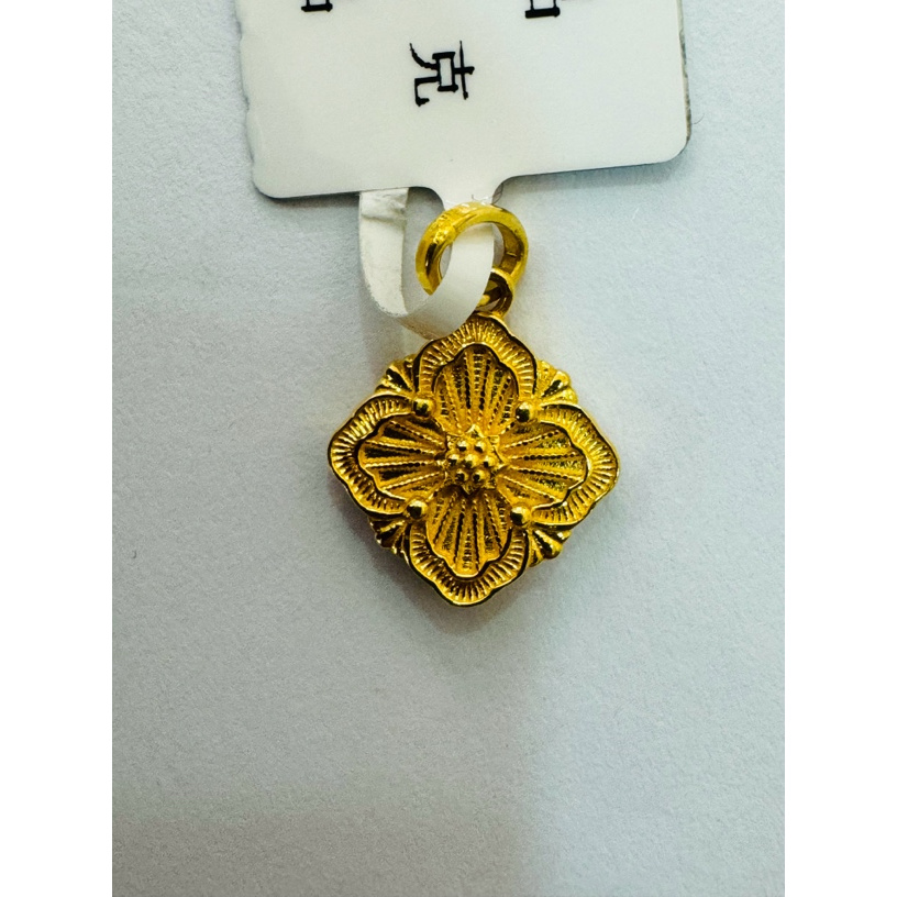 【小云专享】足金999饰品 桃花吊坠 2.26 GP
