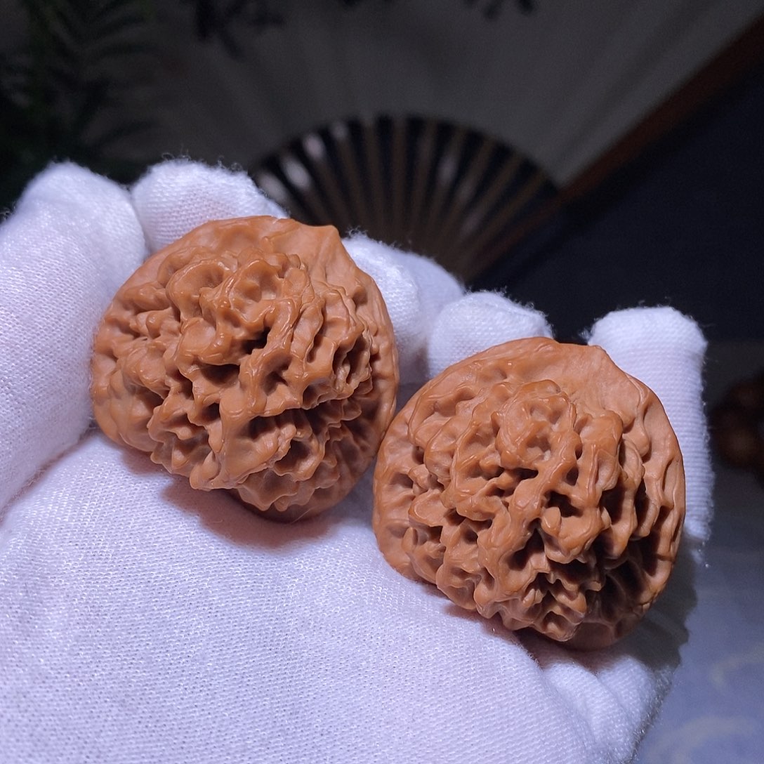 文玩核桃吊坠37+全品秦闷