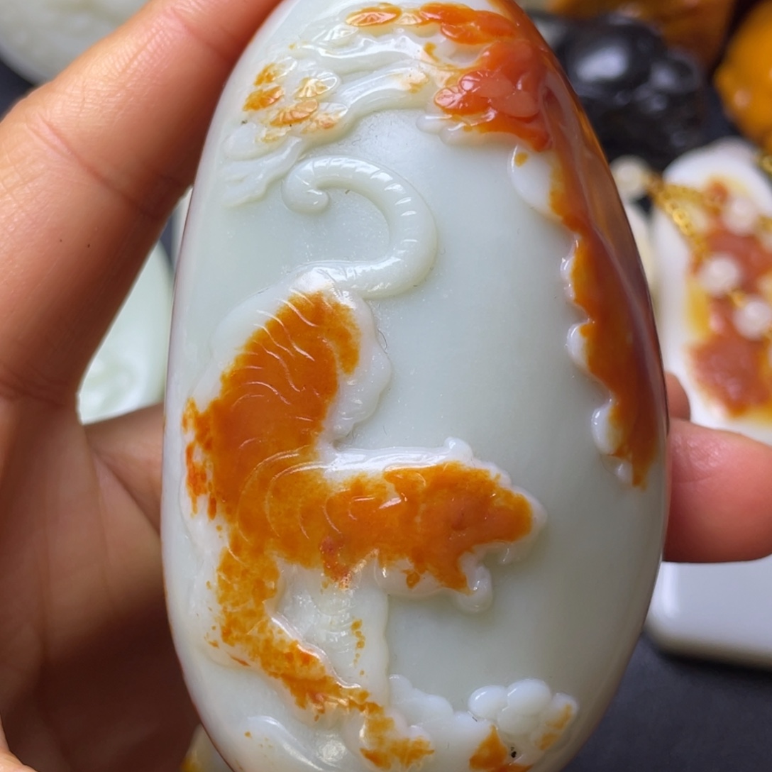 用***1和田玉未镶嵌颈饰