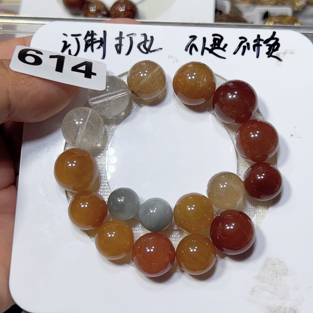 未镶嵌颈饰紫晶金****花打孔就不退不换了