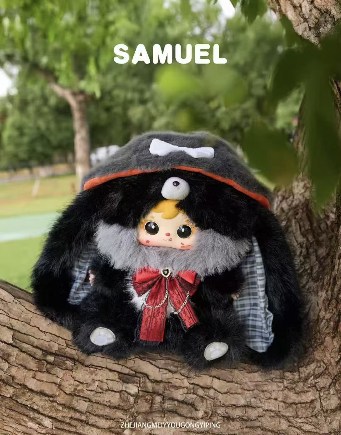 【代拆】正品三小毛Samuel绒耳仙踪潮玩盲盒800%体女生潮玩盲盒直播