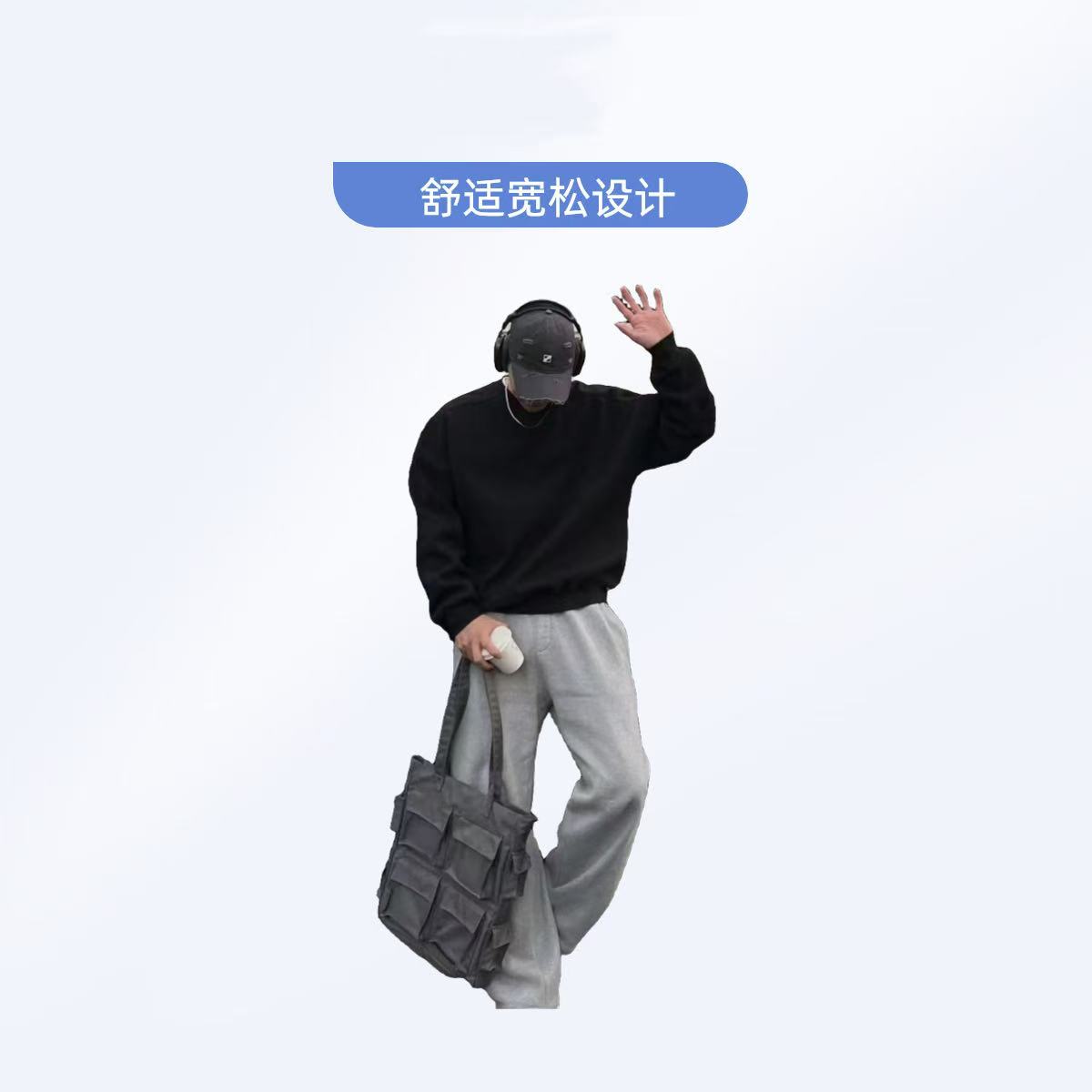 霜霜-A131-春季新款轻奢经典休闲短袖男女同款