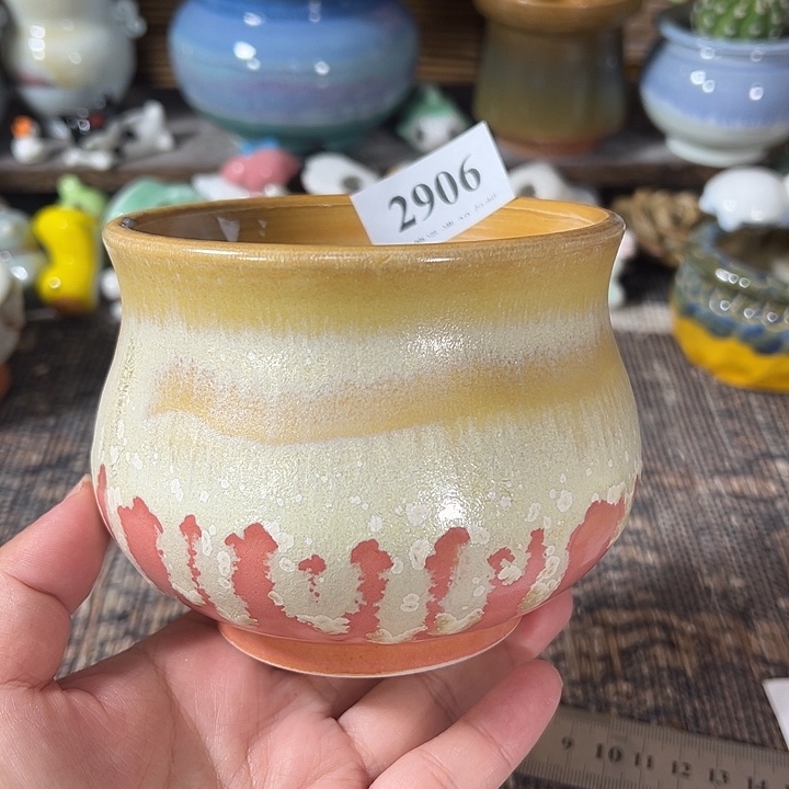口9 手工花盆满30包邮