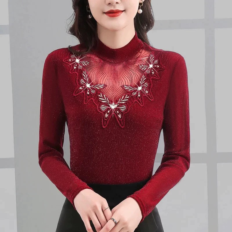 7835-4#新款女装时尚加绒上衣