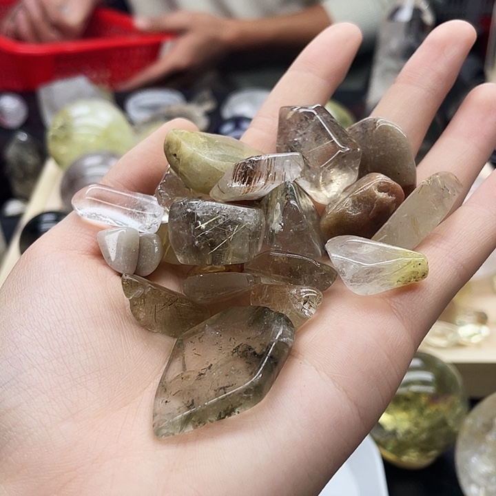 水晶珠宝半成品未镶嵌123水晶