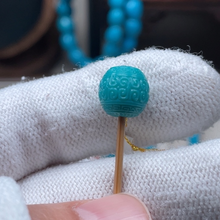 绿松石未镶嵌珠宝奇石9.7