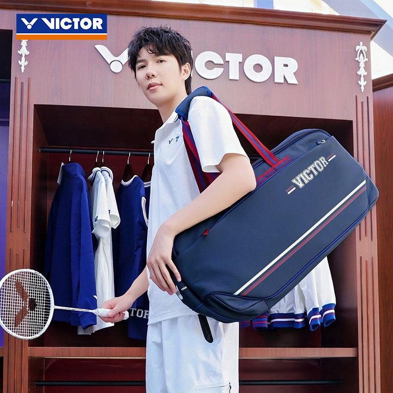 VICTOR胜利威克多羽毛球包羽球俱乐部系列大容量矩形包BR5639VBC