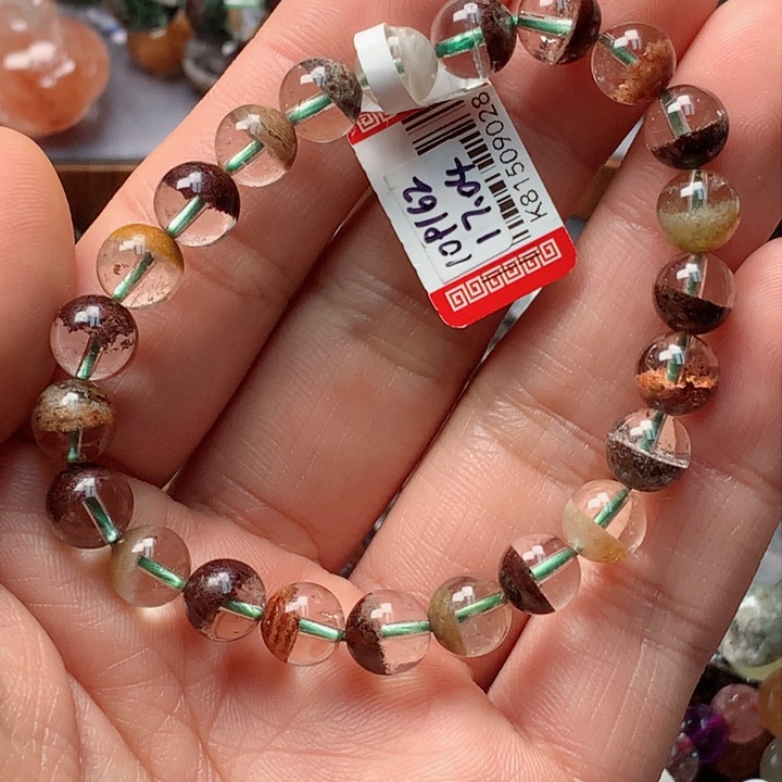 水晶手串未镶嵌天然