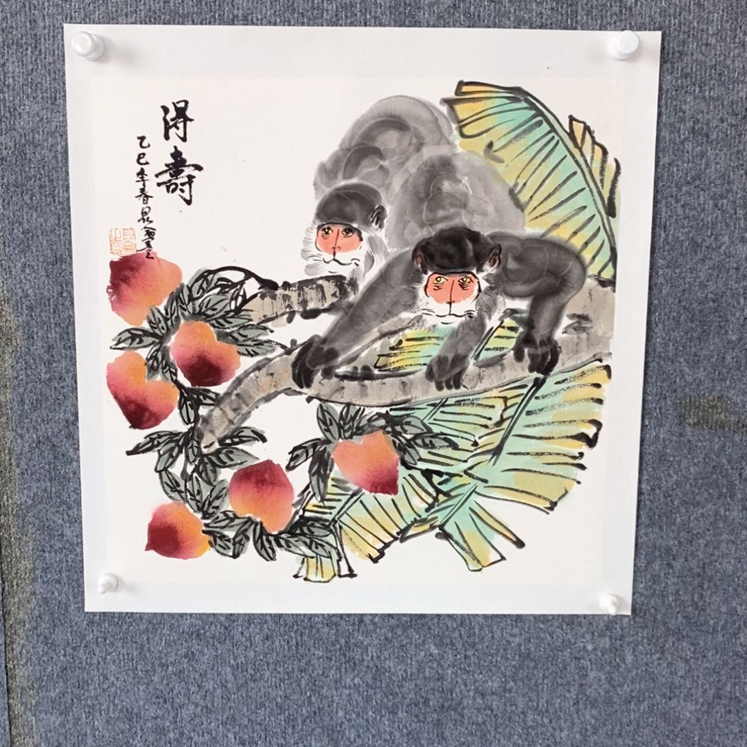 国画昆仑老师作品欣赏