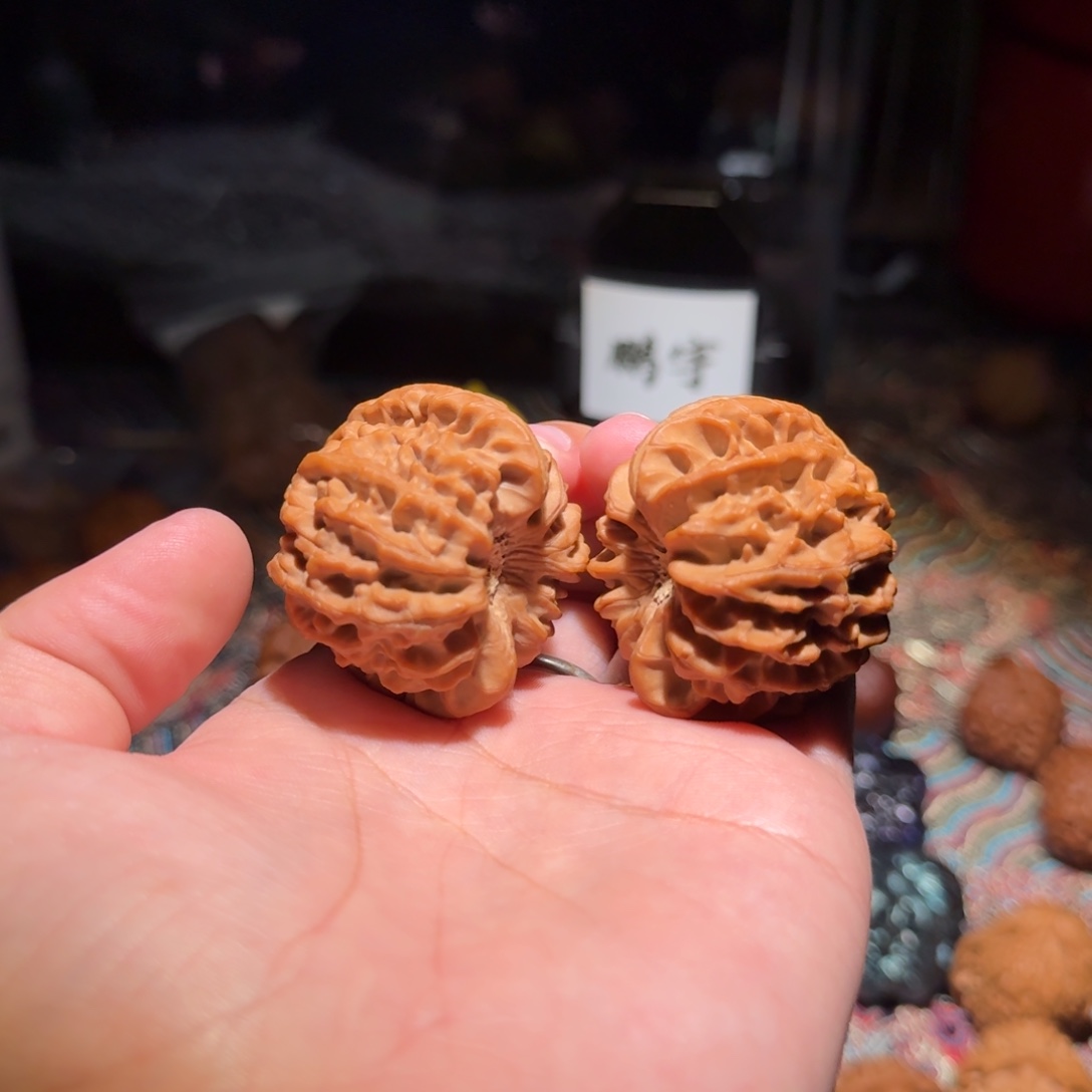 文玩核桃把件1577号42龙门涧文玩核桃
