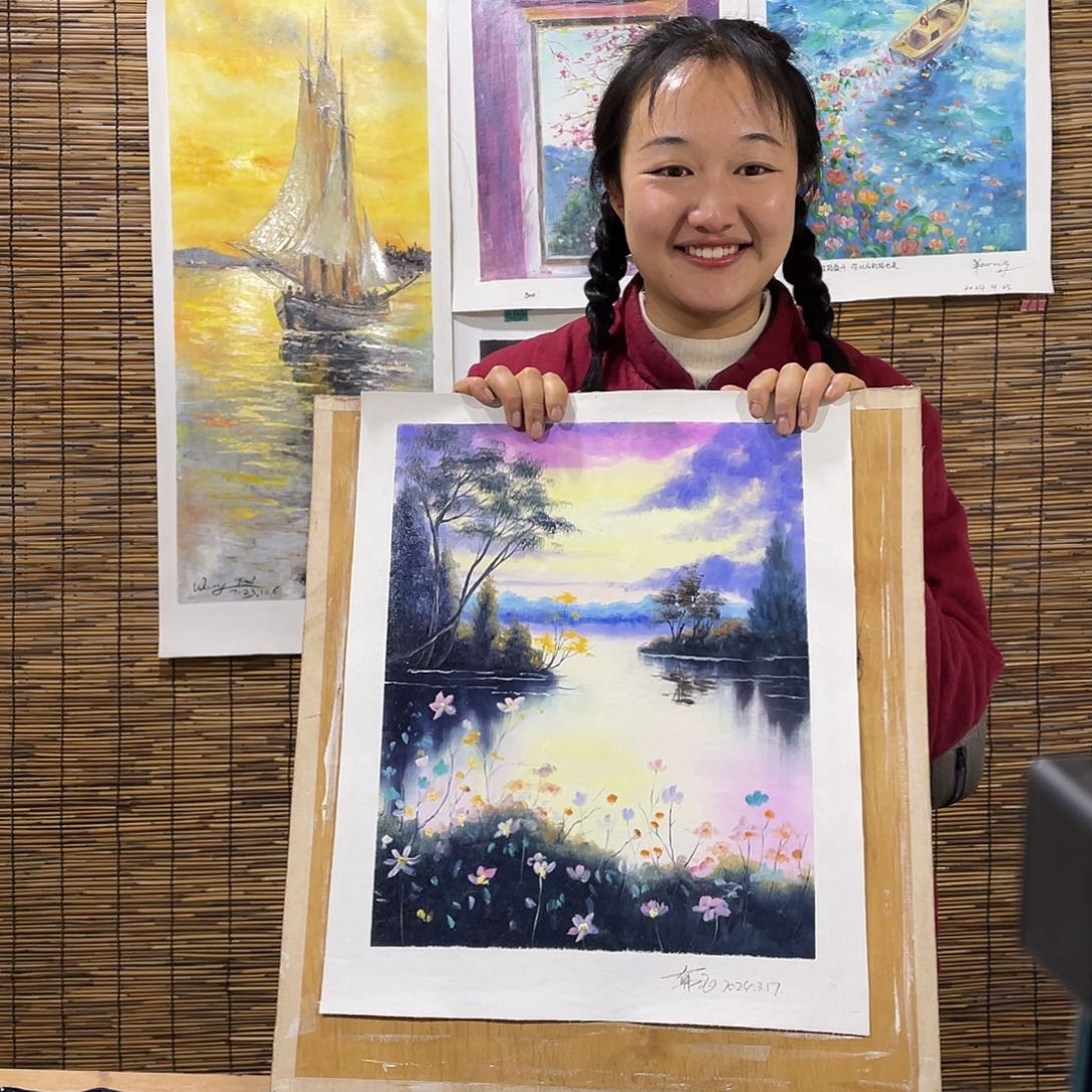 油画雪**痕薇爽 恭喜竞拍成功