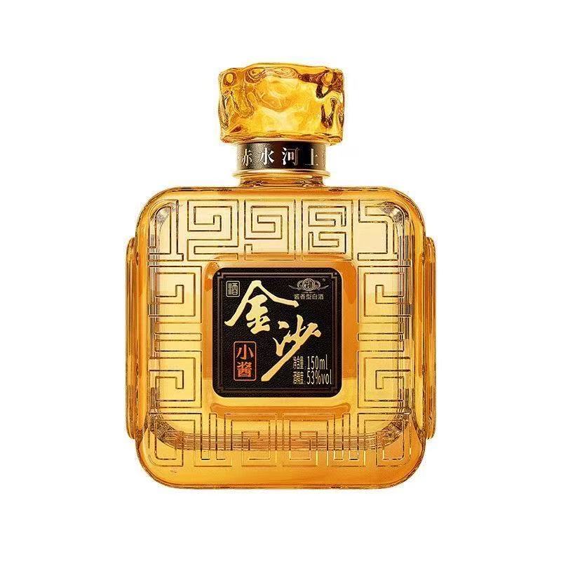 金沙2023年金沙小酱酱香白酒150ml*6瓶（已核销介意勿拍）53度150ml