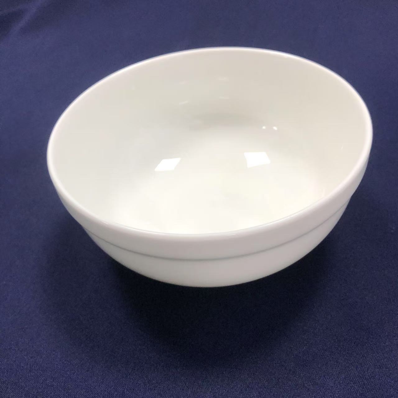 博玉骨质瓷微瑕5.5英寸 护边碗